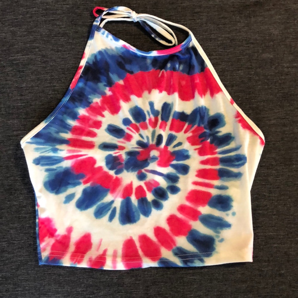 Tie dye crop top